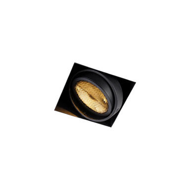 QAZQA Inbouwspot zwart GU10 AR111 Trimless - Oneon Honey product