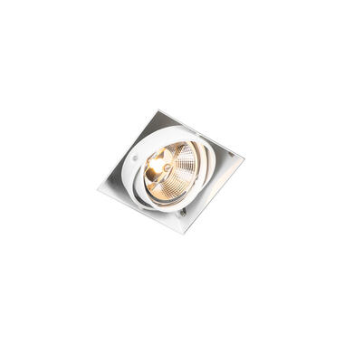 QAZQA Inbouwspot wit GU10 AR111 trimless verstelbaar - Oneon product