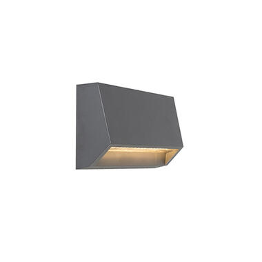 QAZQA Moderne buitenwandlamp donkergrijs incl. LED IP65 - Sandstone 2 product