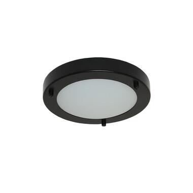 Artdelight Plafondlamp Yuca Ø 18 cm 10 Watt zwart product
