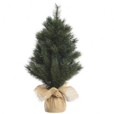 Everlands Kerstboom - kunst - groen - 45 cm product