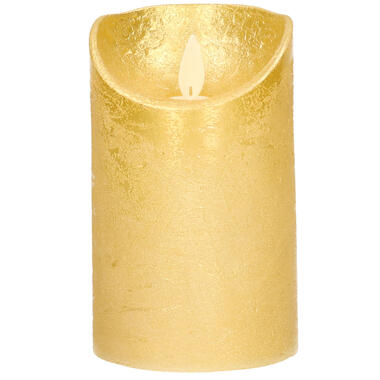 Anna's Collection Stompkaars - LED - goudkleurig - 12 cm product