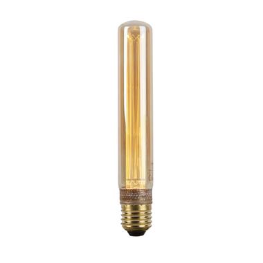 LUEDD E27 LED filament buislamp met amberkleurig glas 2W 65 lumen 1800K product