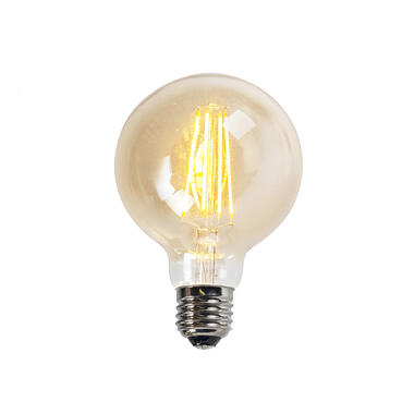 LUEDD Filament LED lamp G95 5W 450 lm 2200K goud dimbaar product