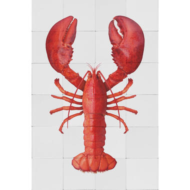 ESTAhome muursticker - kreeft - rood - 145 x 97 cm - 159032 product