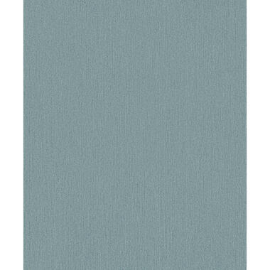 Dutch Wallcoverings - Onyx uni blauwgroen - 0,53x10,05m product