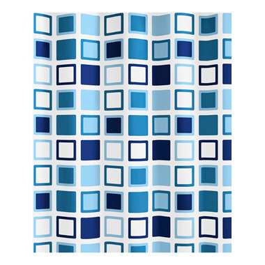 Kleine Wolke douchegordijn Clipper Azuur - blauw - 180x200 cm product