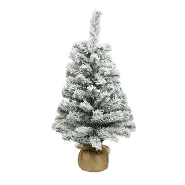 Everlands Kunstkerstboom - met sneeuw - 90 cm product