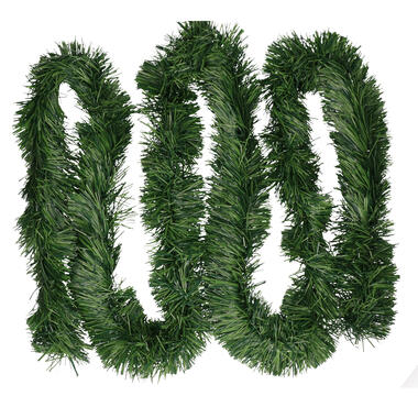 Groene kerst decoratie dennenslinger 270 cm - Kerstversiering product