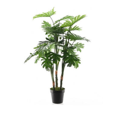 Bellatio design Kunstplant - Philodendron Monstera - groen - 100 cm product