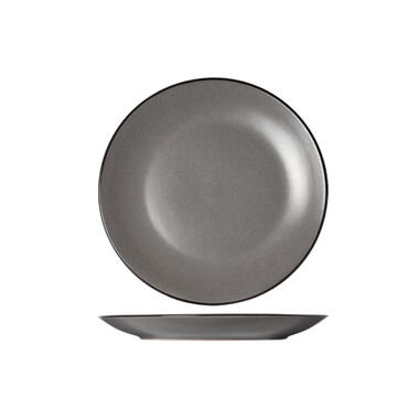 Cosy&Trendy Speckle grey ontbijtbord - Ø 19,5 cm - Set-6 product