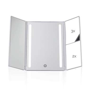 Pauleen Chic Glamour Mirror - Make-Up Spiegel met LED-verlichting product