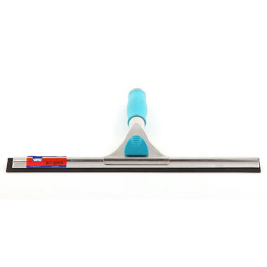Raamwisser - blauw - ergonomische soft grip - 35 cm product