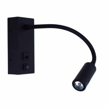 Artdelight Wandlamp Easy USB zwart product