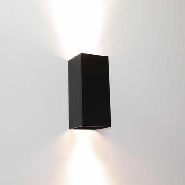 Artdelight Wandlamp Dante 2 lichts 15,5 x 6,5 cm zwart product
