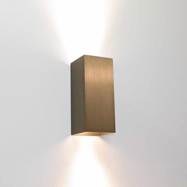 Artdelight Wandlamp Dante 2 lichts 15,5 x 6,5 cm licht brons product