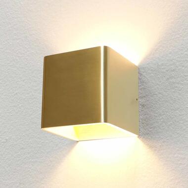Artdelight Wandlamp Fulda 10x10 cm mat goud product