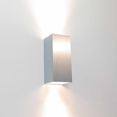 Artdelight Wandlamp Dante 2 lichts 15,5 x 6,5 cm aluminium product