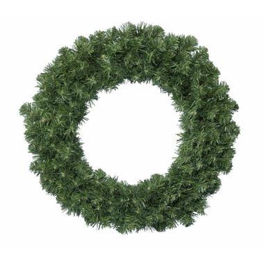 Decoris Kerstkrans - groen - 35 cm product