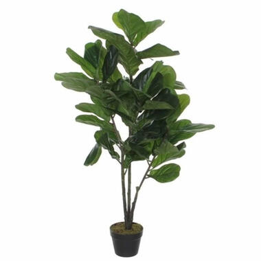 Bellatio flowers & plants Kunstplant - Ficus lyrata - in pot - 120 cm product