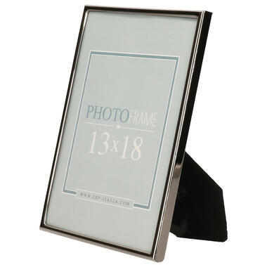 Zepp Fotolijst - metaal - zilver/zwart - voor foto van 13 x 18 cm product