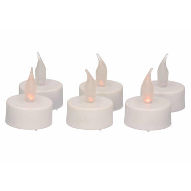 Anna;s Collection Waxinelichtjes - LED - 6 stuks - met timer product