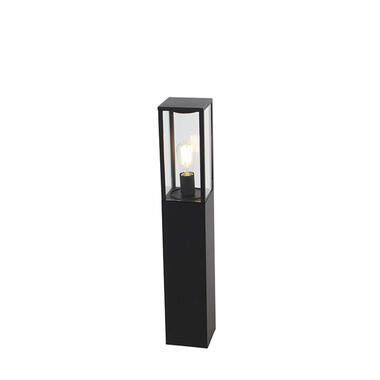 QAZQA Industriële buitenlamp zwart 80 cm IP44 - Charlois product