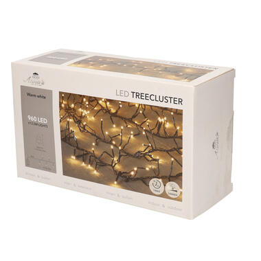Anna's Collection Kerstverlichting - 960 leds - warm wit - 12,5 meter product