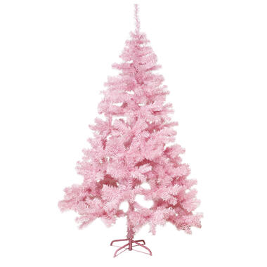 Bellatio decorations Kerstboom - kunst - roze - 180 cm product