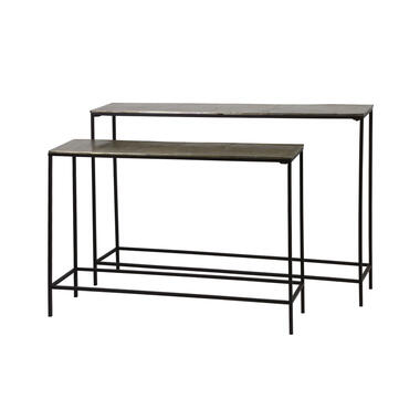 Side table Hartsville - Brons/Zwart - Set product