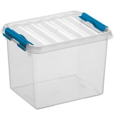Q-line opbergbox 3L transparant blauw product