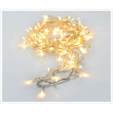 Kerstverlichting - lichtsnoer - wit - 80 lampjes product