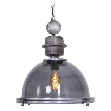 Steinhauer hanglamp bikkel - 1 lichts - 45x145 cm - grijs product