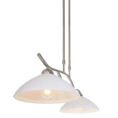 Giga Meubel Steinhauer Capri Hanglamp 2-lichts Staal product