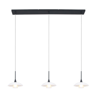 Steinhauer Hanglamp tallerken LED 2654zw zwart product