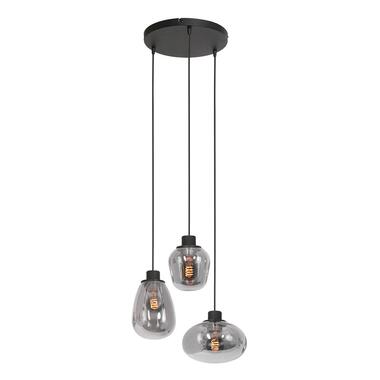 Giga Meubel Steinhauer Reflexion Hanglamp Zwart 3-lichts product