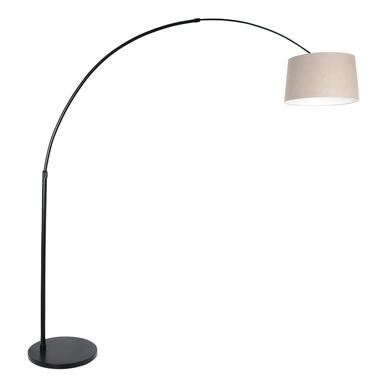 Steinhauer vloerlamp Sparkled - 1 lichts - 130-190x230 cm - zwart product