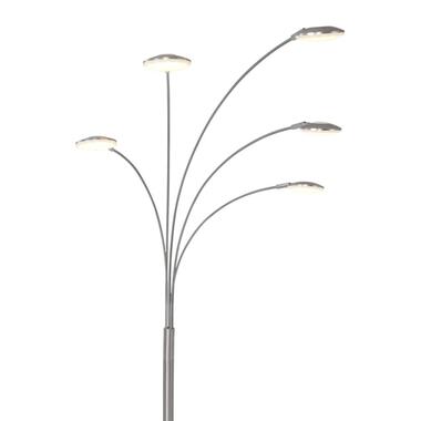 Mexlite vloerlamp - 5 lichts - 90x189 cm - mat chroom product