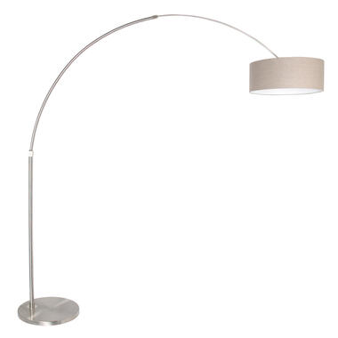 Steinhauer vloerlamp Sparkled - 1 lichts - 130-190x230 cm - mat chroom product