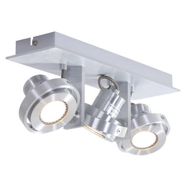Steinhauer Spot quatro 3 lichts LED 7551 staal product