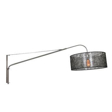 Steinhauer wandlamp elegant - 1 lichts - 120x56 cm - mat chroom product