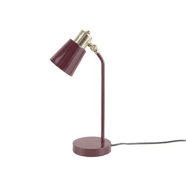 Tafellamp Classic - Metaal Warm Rood - 21x13x40cm product