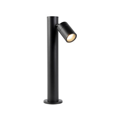 QAZQA Buitenlamp zwart 45 cm verstelbaar IP44 - Solo product