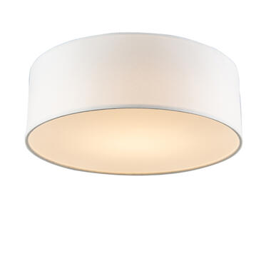 QAZQA Plafondlamp wit 30 cm incl. LED - Drum LED product