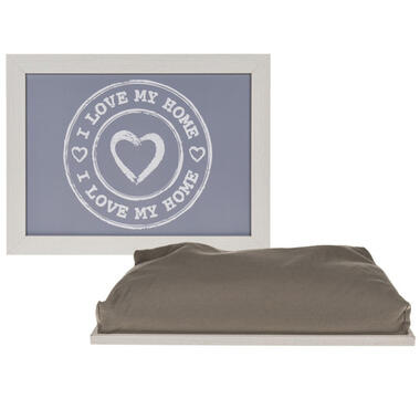 Out of the blue Laptray schootkussen - love my home - 43 x 32 cm product