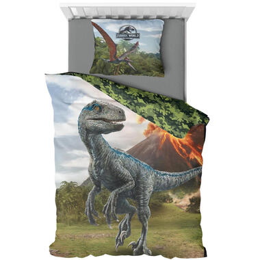 Jurassic World Dekbedovertrek T-Rex - Eenpersoons - 140 x 200 cm - Polyester product