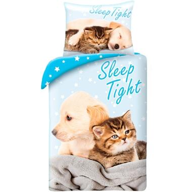 Animal Pictures Dekbedovertrek Sleep Tight - Eenpersoons - 140 x 200 cm - Katoen product