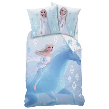 Disney Frozen Dekbedovertrek, Show Yourself - 140 x 200 cm + 63 x 63 cm - Katoen product