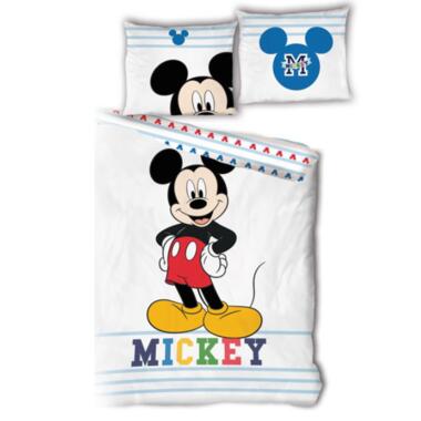 Disney Mickey Mouse Dekbedovertrek - Eenpersoons - 140 x 200 cm - Bio Katoen product