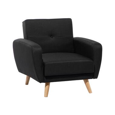 FLORLI - Fauteuil - Zwart - Polyester product